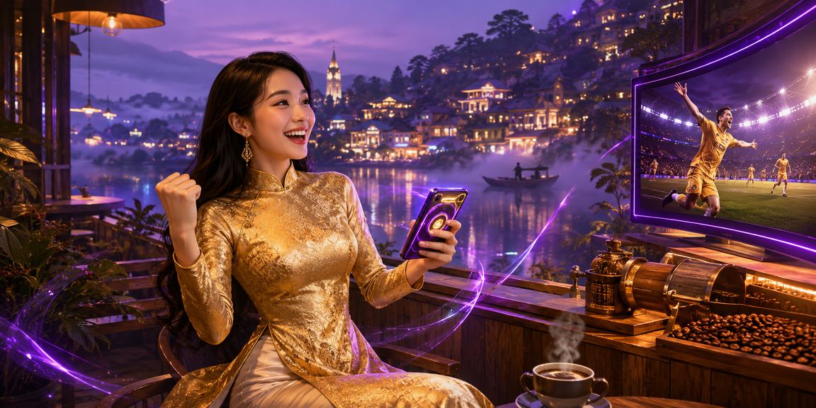 Người chơi tại Đà Lạt trải nghiệm sòng bạc online trong không gian áo dài truyền thống