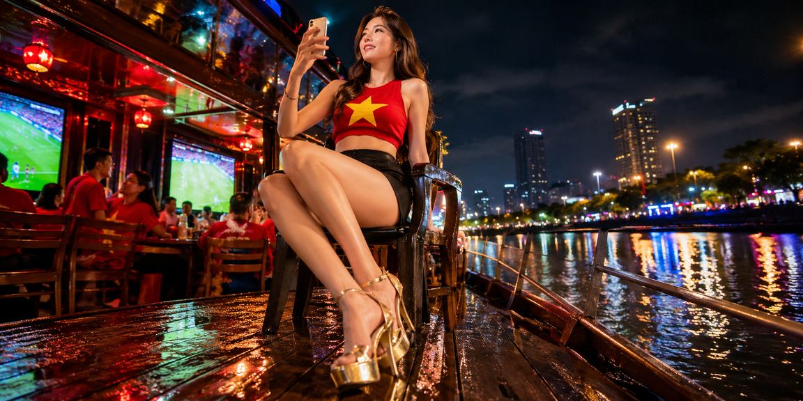 Một người chơi sử dụng điện thoại di động truy cập nền tảng cá cược 220 tại Hà Nội